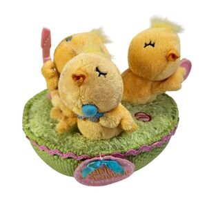 Hallmark‎ Happy Easter Tweets Animated Singing Plush Chicks Works See Video